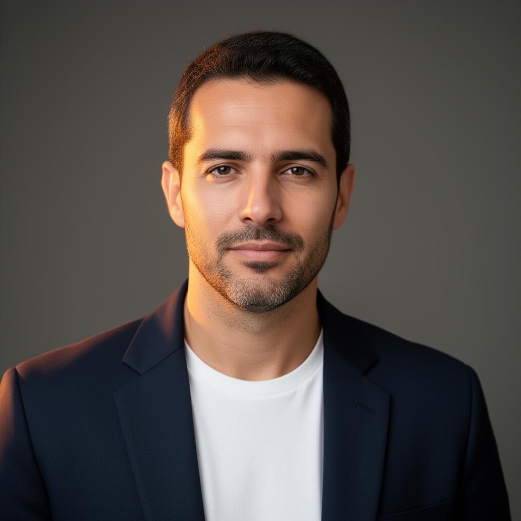 Retrato do fundador da Open Energy